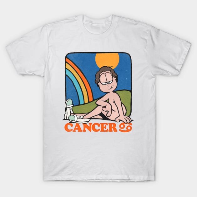 Cancer Zodiac Sign //// Humorous Gift Design T-Shirt by DankFutura